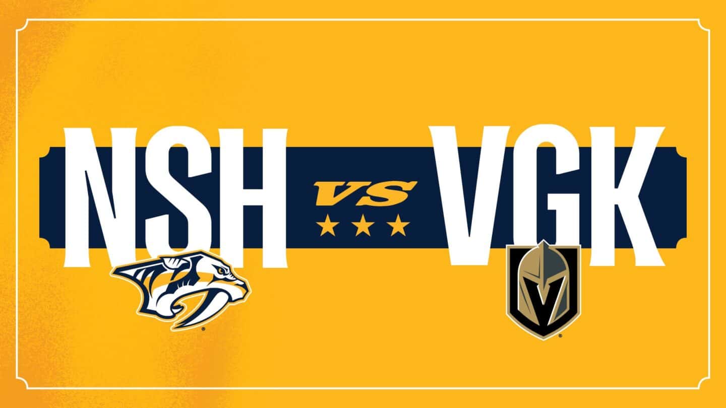 Nashville Predators vs. Vegas Golden Knights