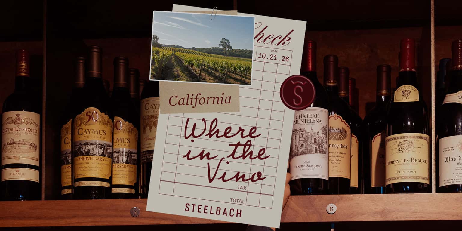 Where in the Vino: California
