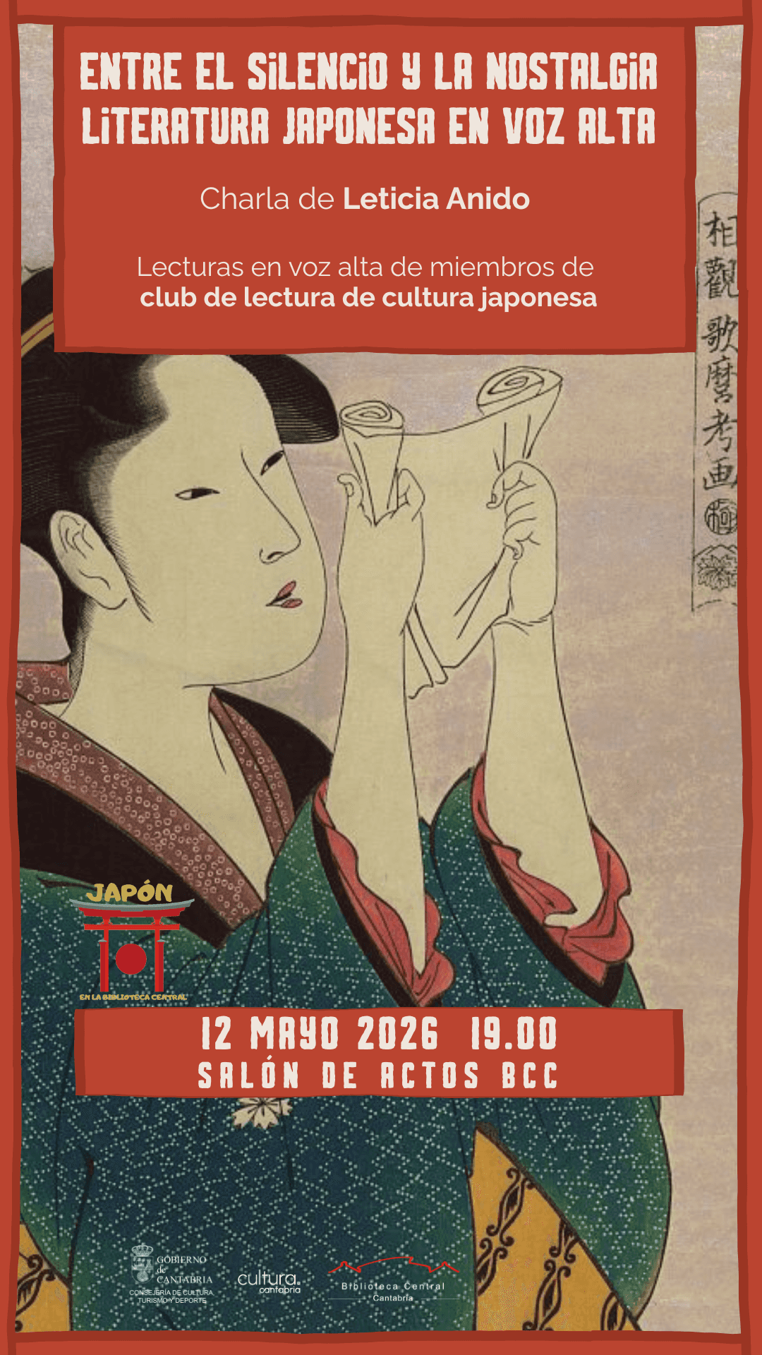 Entre el silencio y la nostalgia: literatura japonesa en voz alta