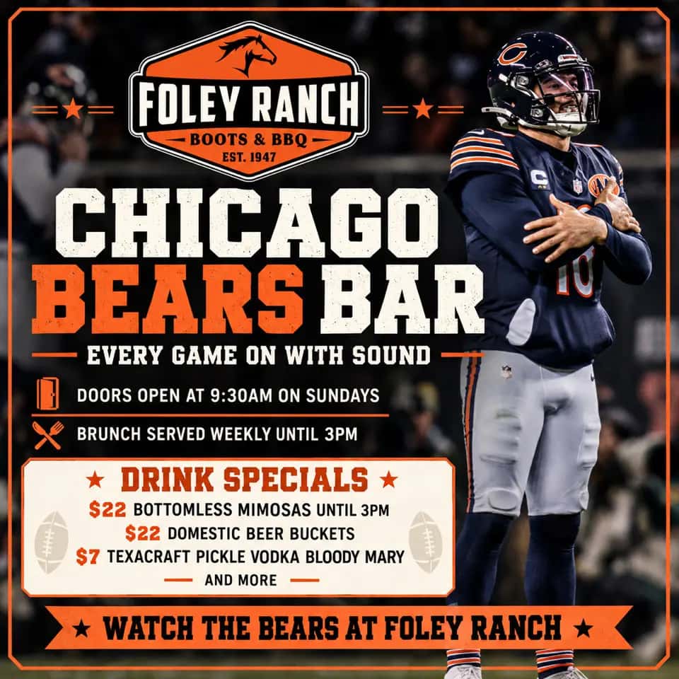 Chicago Bears Gameday at Foley Ranch