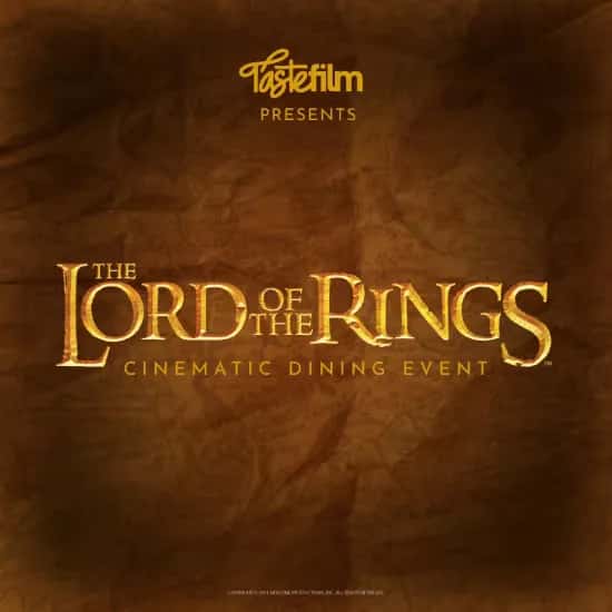 Taste Film presents The Lord of The Rings: The Fellowship of The Ring