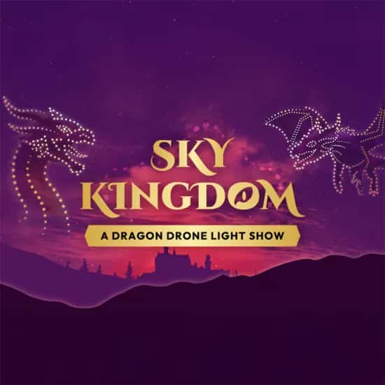 Sky Kingdom: A Dragon Drone Light Show