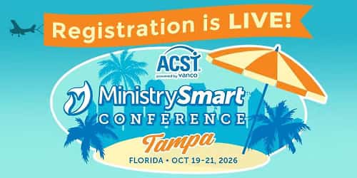 2026 MinistrySmart Conference - hosted by ACS Technologies