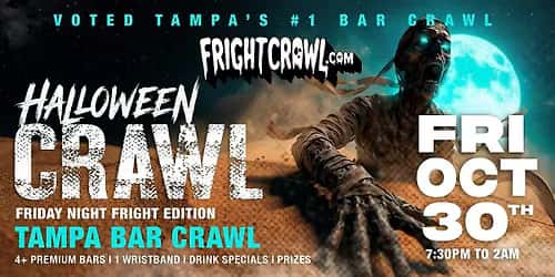 The Fright Crawl | Tampa Halloween Bar Crawl 2026