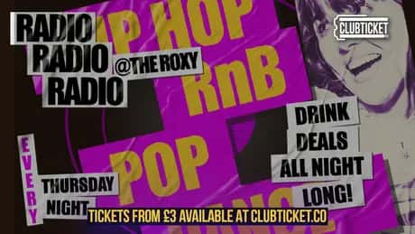 Radio every Thursday at The Roxy