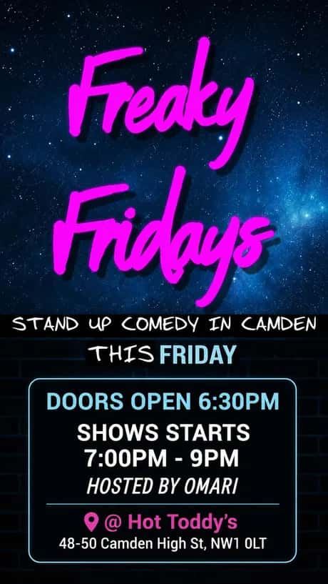 Freaky Friday's Comedy October 23rd