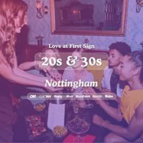 20s & 30s Singles Night | Love at First Sign