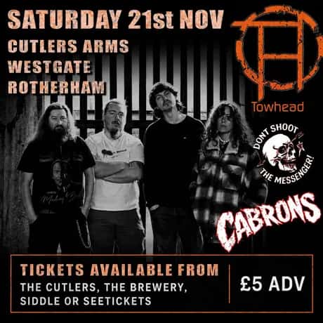 Towhead, Cabrons + Don't Shoot the Messenger