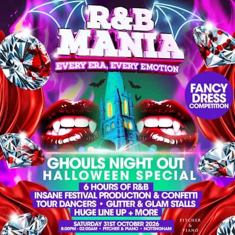 RNB Mania | Nottingham's Halloween R&B Party!