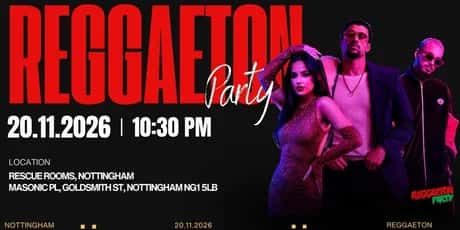 Reggaeton Party (Nottingham) November 2026