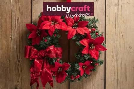 Hobbycraft Traditional Christmas Wreath Making Workshop for Two