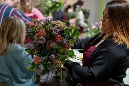 Seasonal Flower Arranging Workshop with Take-Home Bouquet