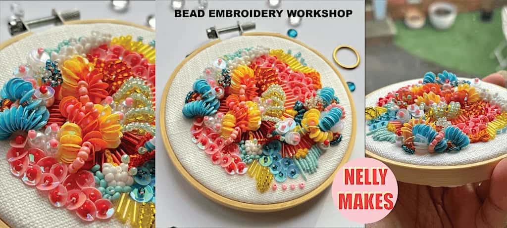 3D Bead Embroidery Workshop