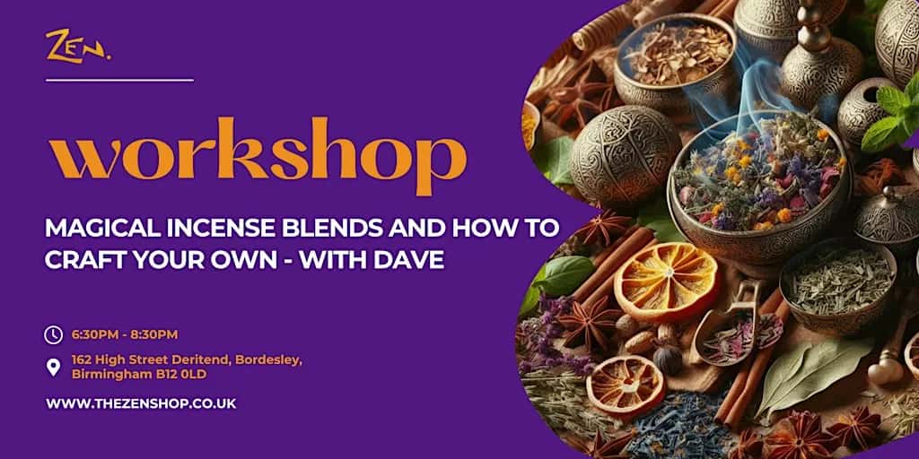 Incense Blending for Magic & Sacred Cleansing