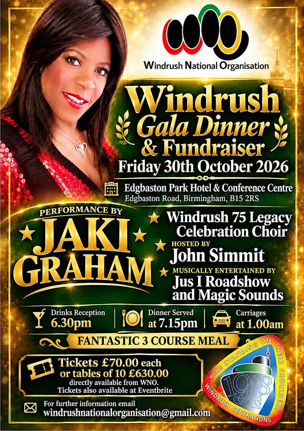 Windrush Gala Dinner & Fundraiser