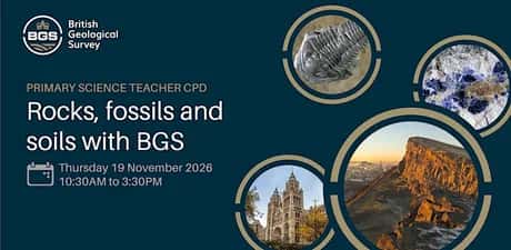 Primary Science Teacher CPD: Rocks, Fossils and Soils