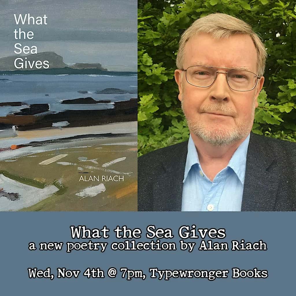 What the Sea Gives: a new poetry collection by Alan Riach