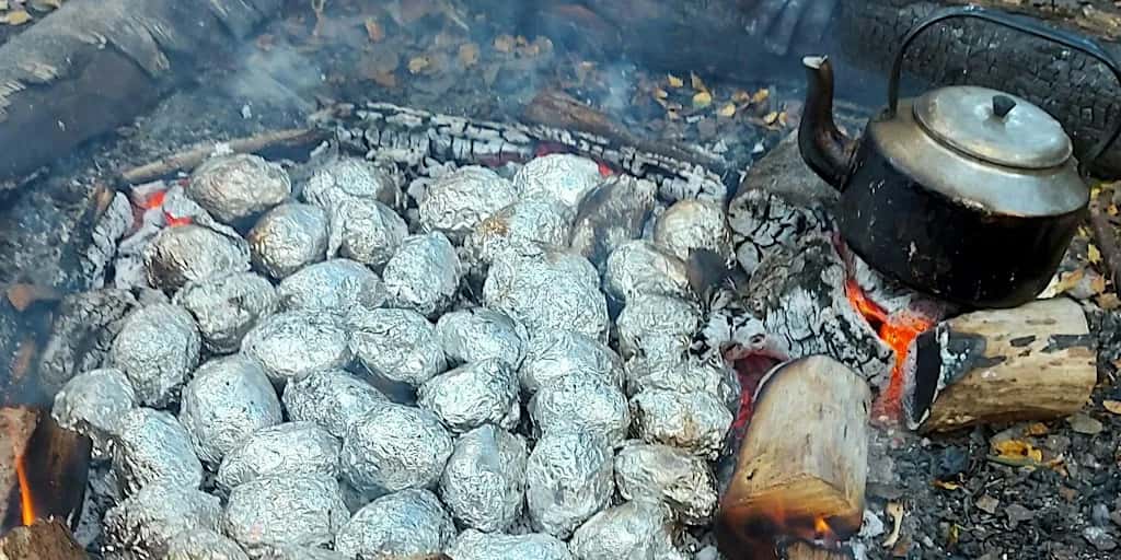Spooky Campfire: Jacket Potatoes and Games