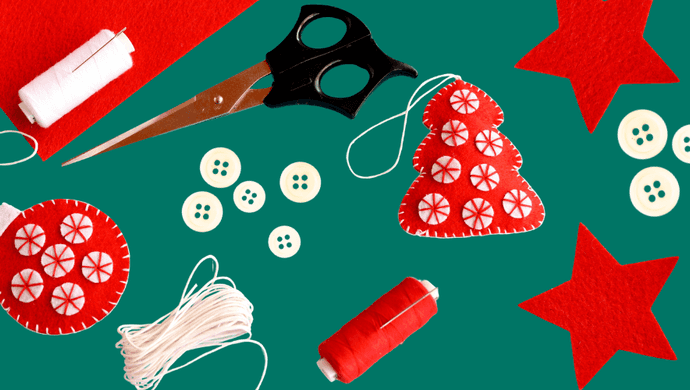 Festive Felt Christmas Decorations
