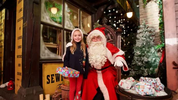 Santa at the Museum