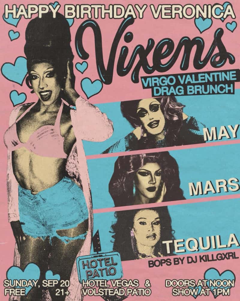 Vixens Of Volstead Drag Brunch: Virgo Valentine