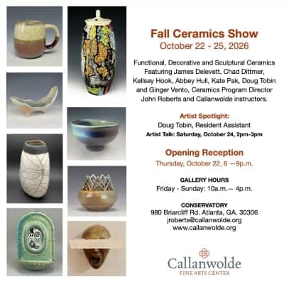 Fall Ceramics Show