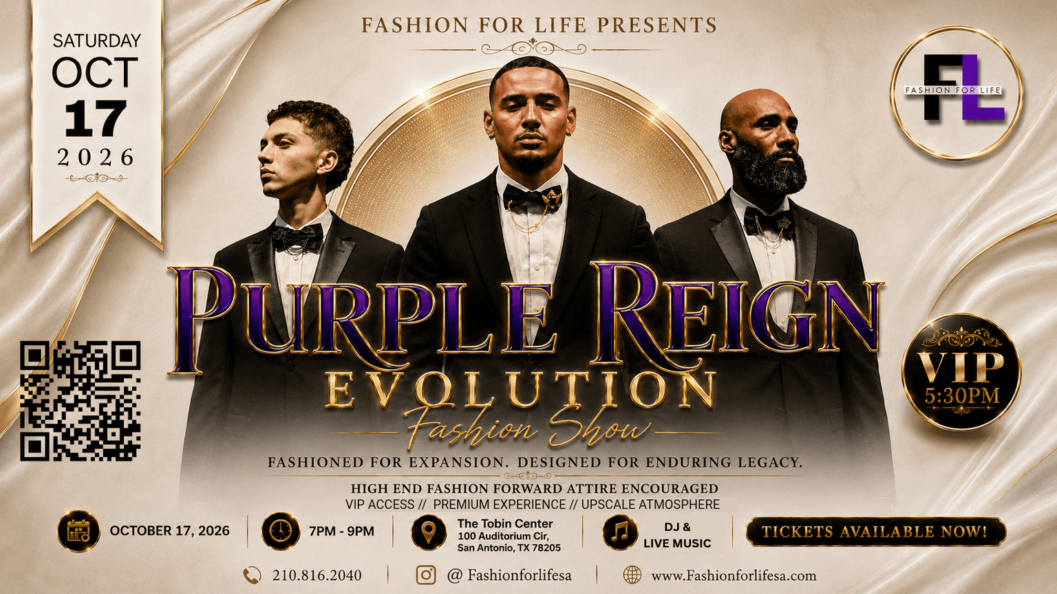 2026 Purple Reign: Evolution Fashion Show