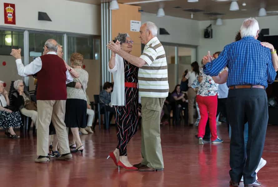 Baile en el Centro Municipal de Mayores