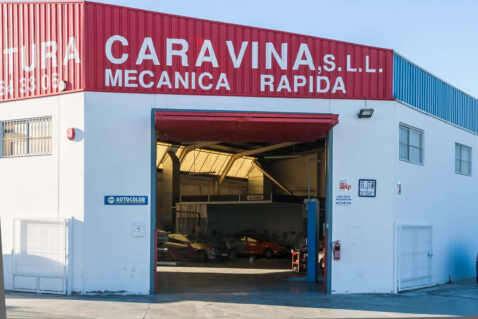 Chapa Y Pintura Caravina, taller en Molina de Segura