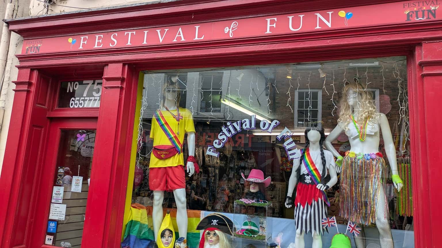 Festival of Fun: costumes and party supplies in York