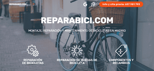 Reparabici.com: taller de bicis en Rivas