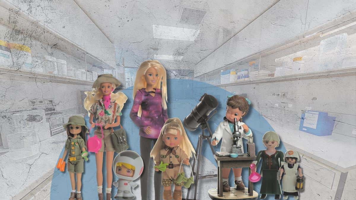Barbie asalta el laboratorio