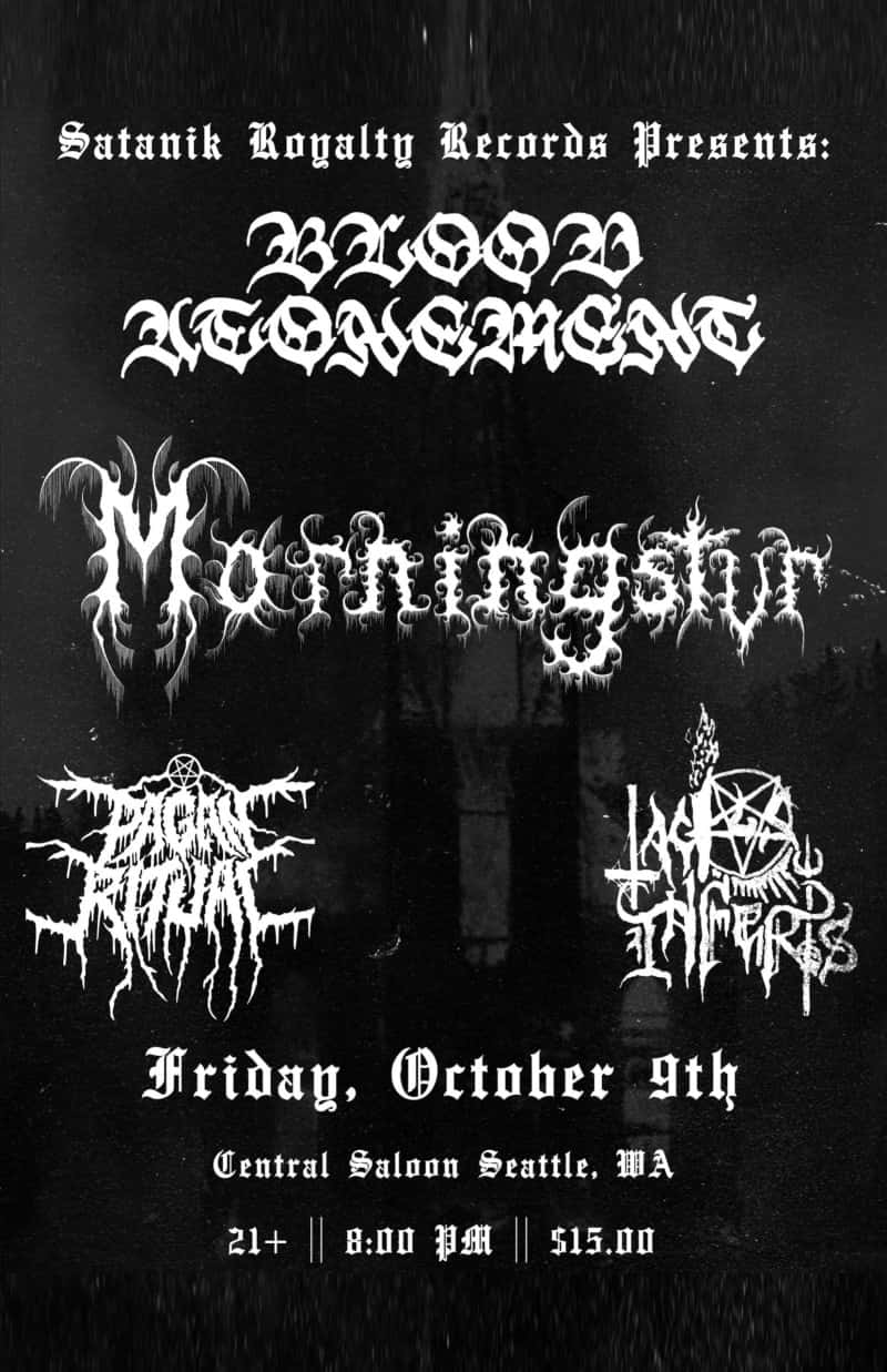 Blood Atonement, Morningstvr, Pagan Ritual, Tachus Inferis