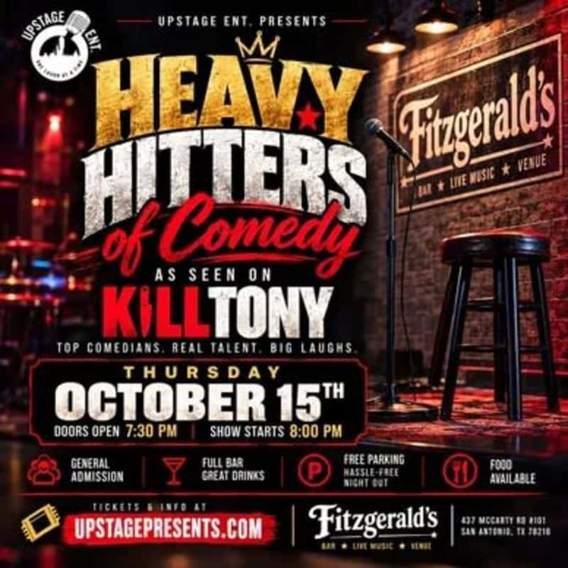 Upstage Presents: Heavy Hitters of Comedy — As Seen on Kill Tony