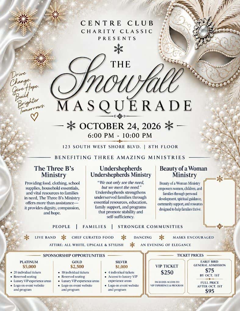 Charity Classic Gala: Snowfall Masquerade