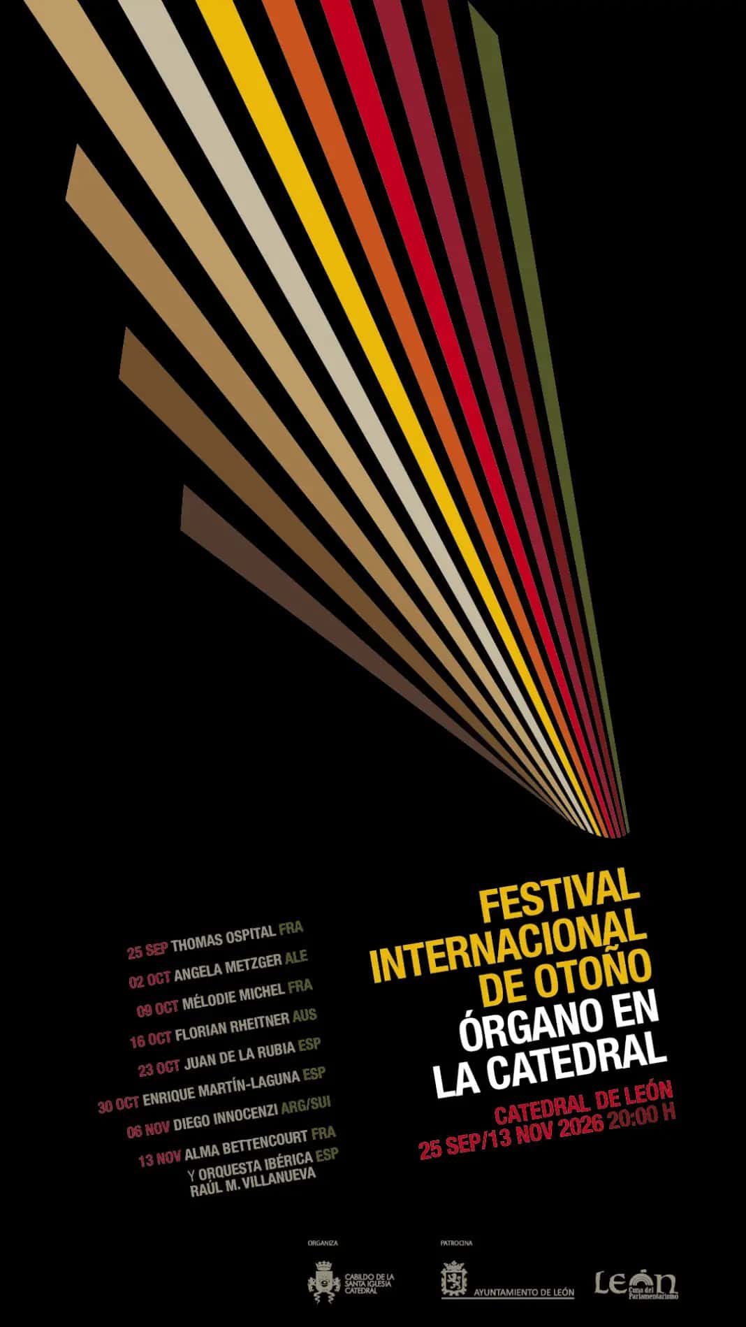 Juan de la Rubia. Festival Internacional de Otoño Órgano en la Catedral