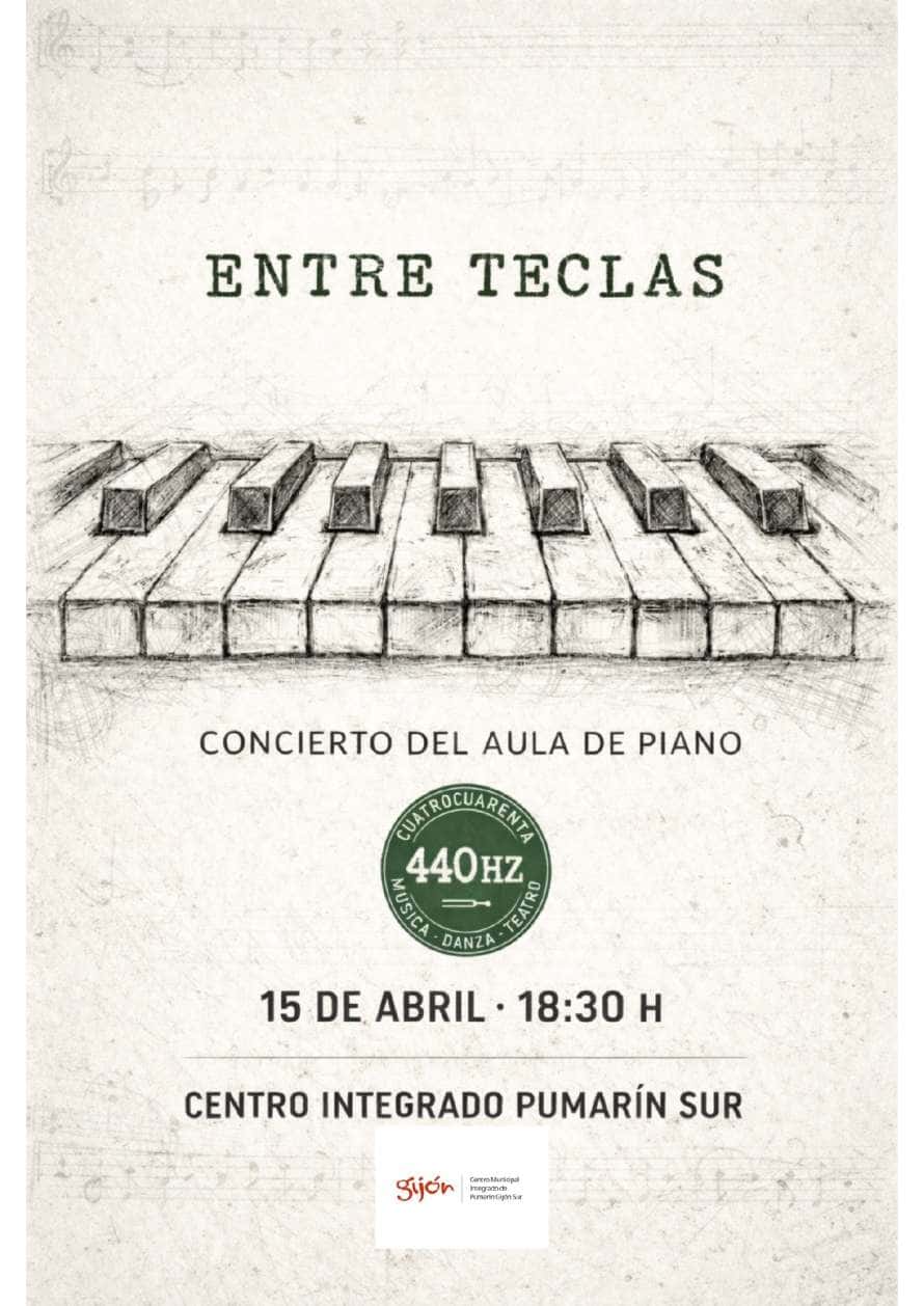 Entre teclas: concierto de Aula de piano