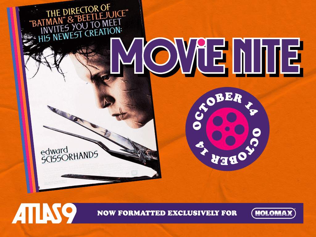 Atlas9 Movie Nite: Edward Scissorhands