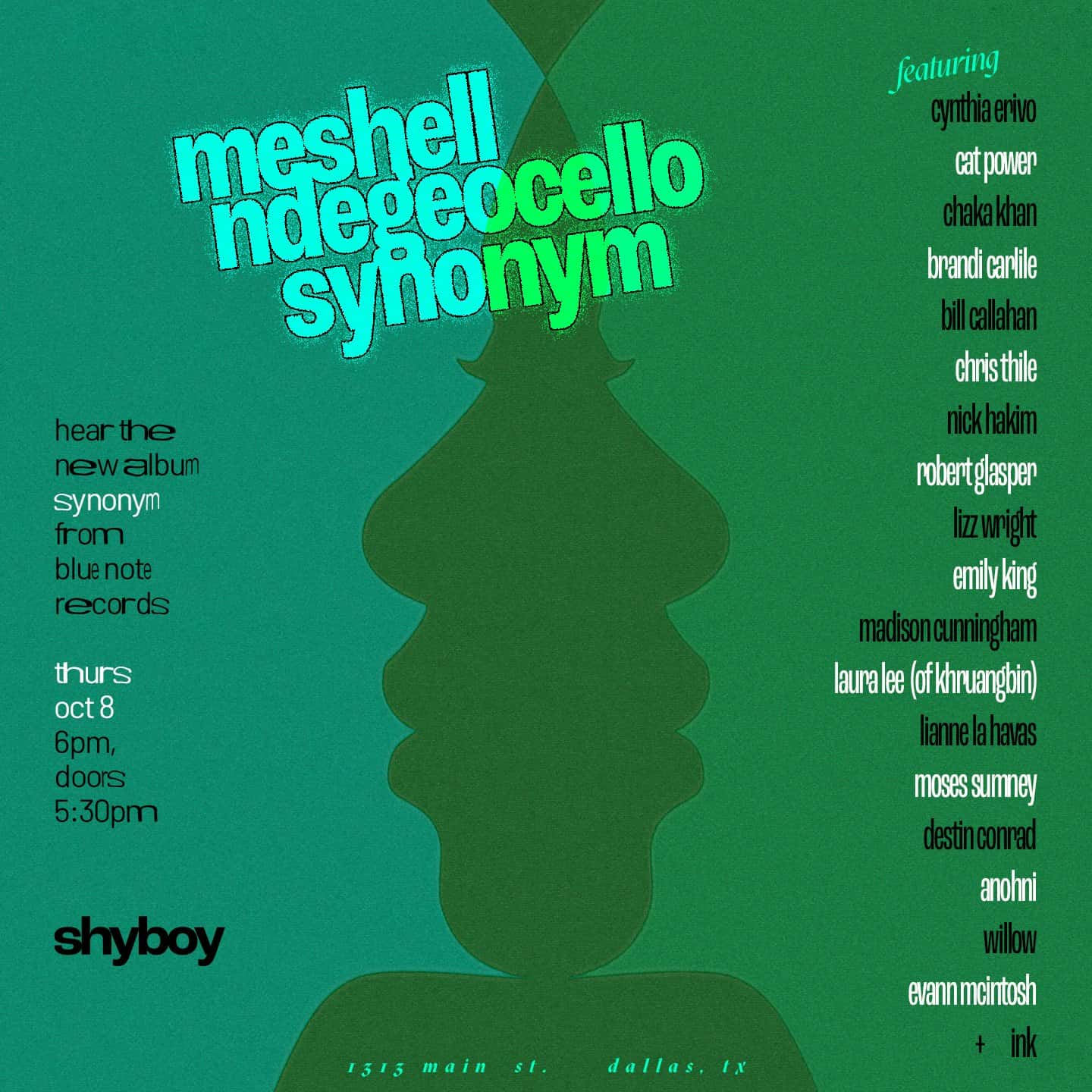 Meshell Ndegeocello | Synonym Album Listening Session