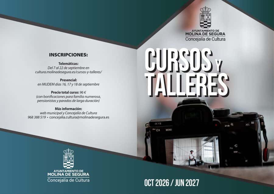 Cursos y talleres culturales 2026-2027