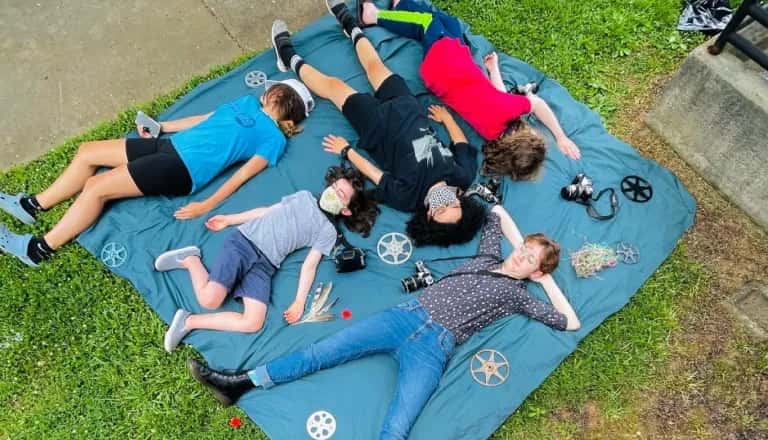 Cyanotype Community Mural