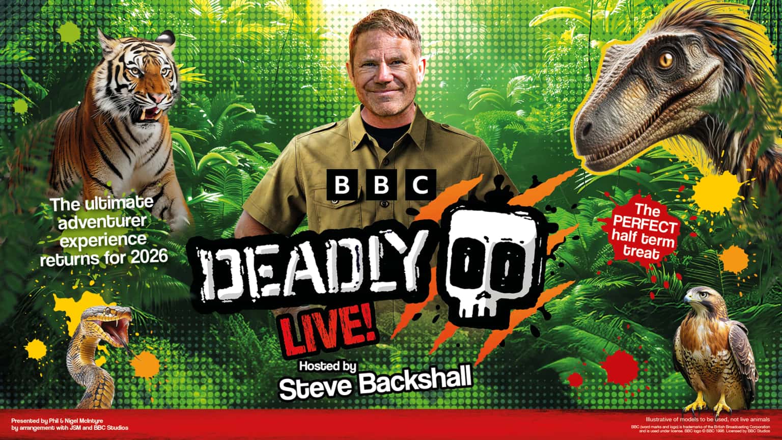 Steve Backshall's Deadly Live!