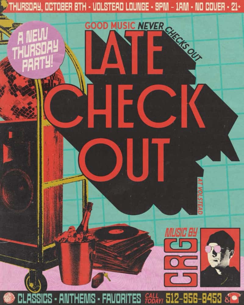 Late Check Out with CRG