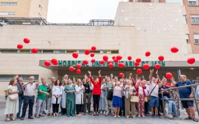 Celebración del Día del Corazón con caminata saludable y suelta de globos