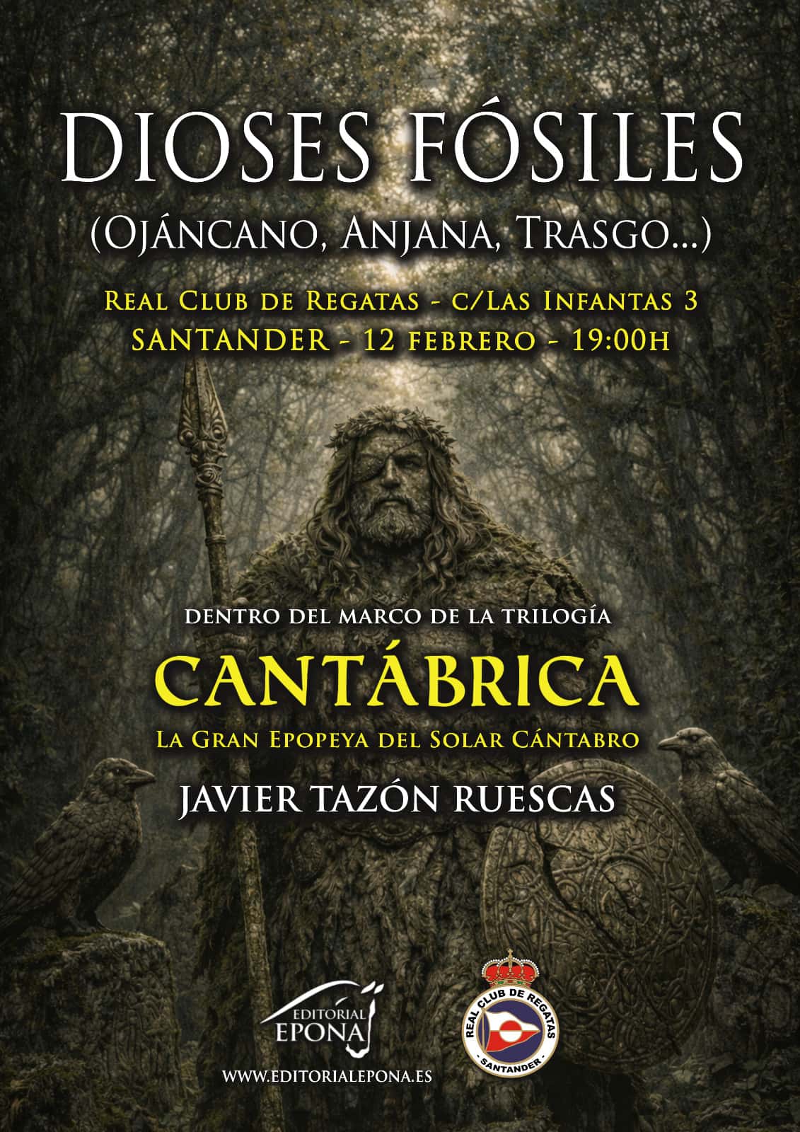 Dioses Fósiles, charla de Javier Tazón
