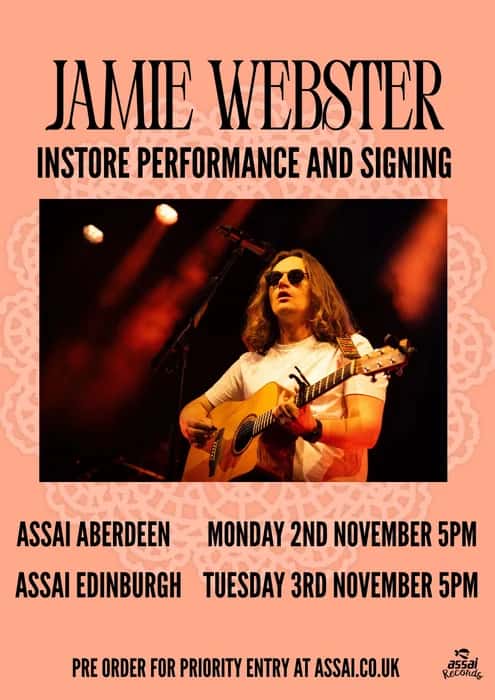 Jamie Webster - Running Round The Sun Instore Performance & Signing