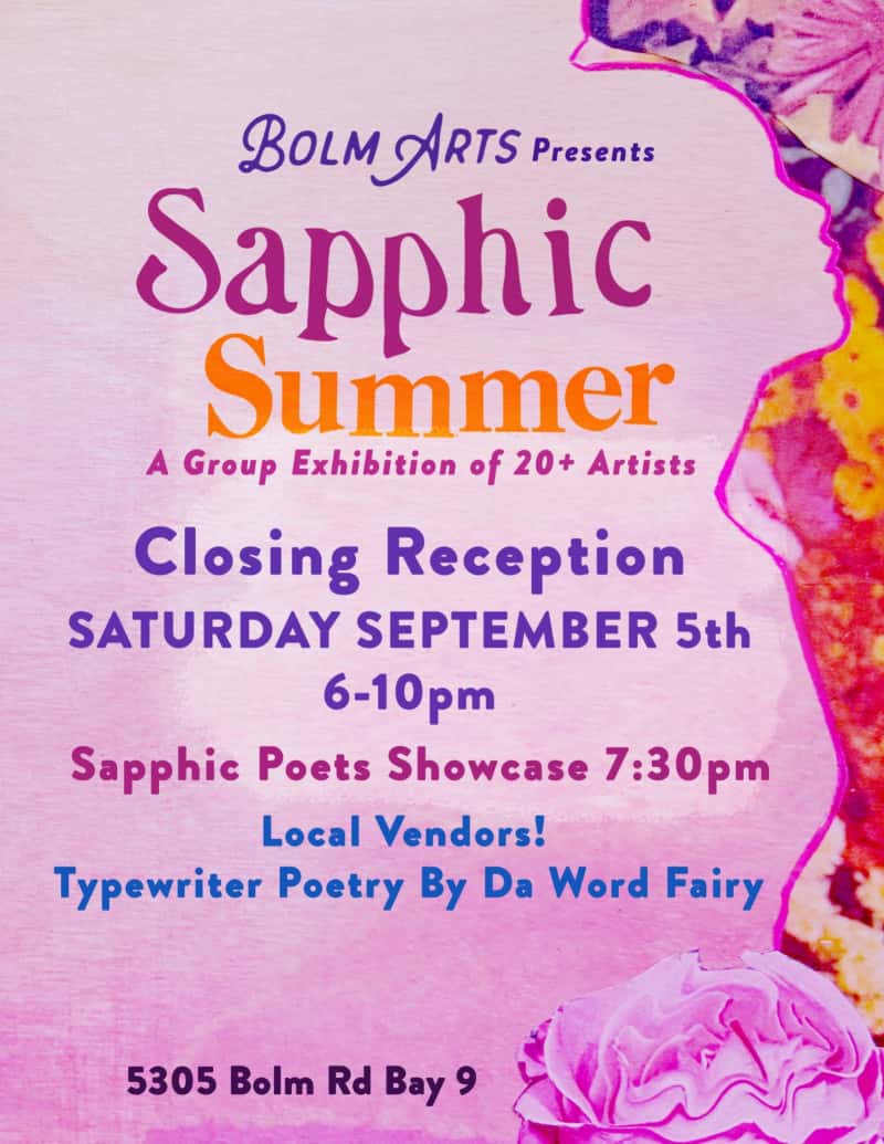 Sapphic Summer Closing Reception