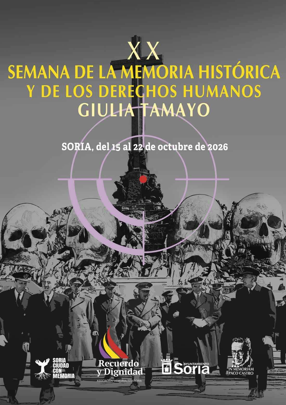 XX Semana de la Memoria Histórica y los Derechos Humanos Giulia Tamayo