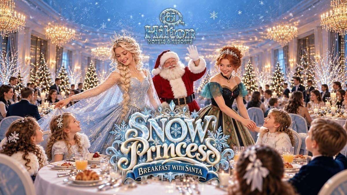 Snow Princess Breakfast with Santa