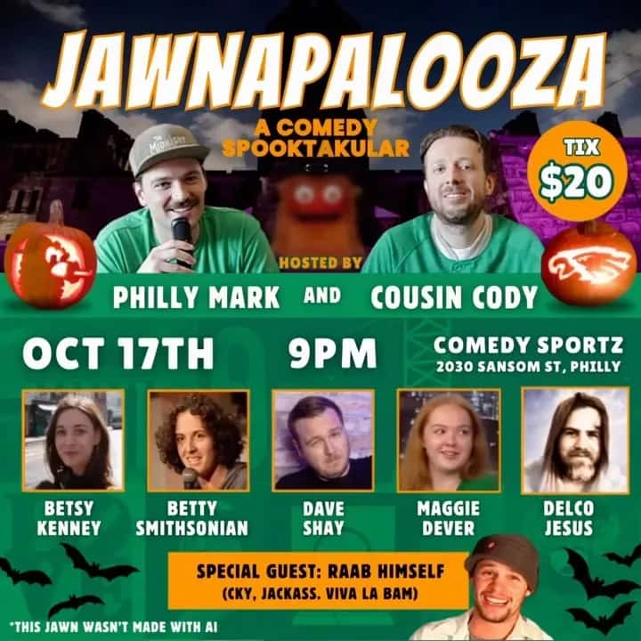 Jawnapalooza: A Comedy Spooktacular